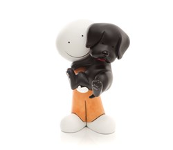 Best Buddies by Doug Hyde - Cold Cast Porcelain sized 5x8 inches. Available from Whitewall Galleries